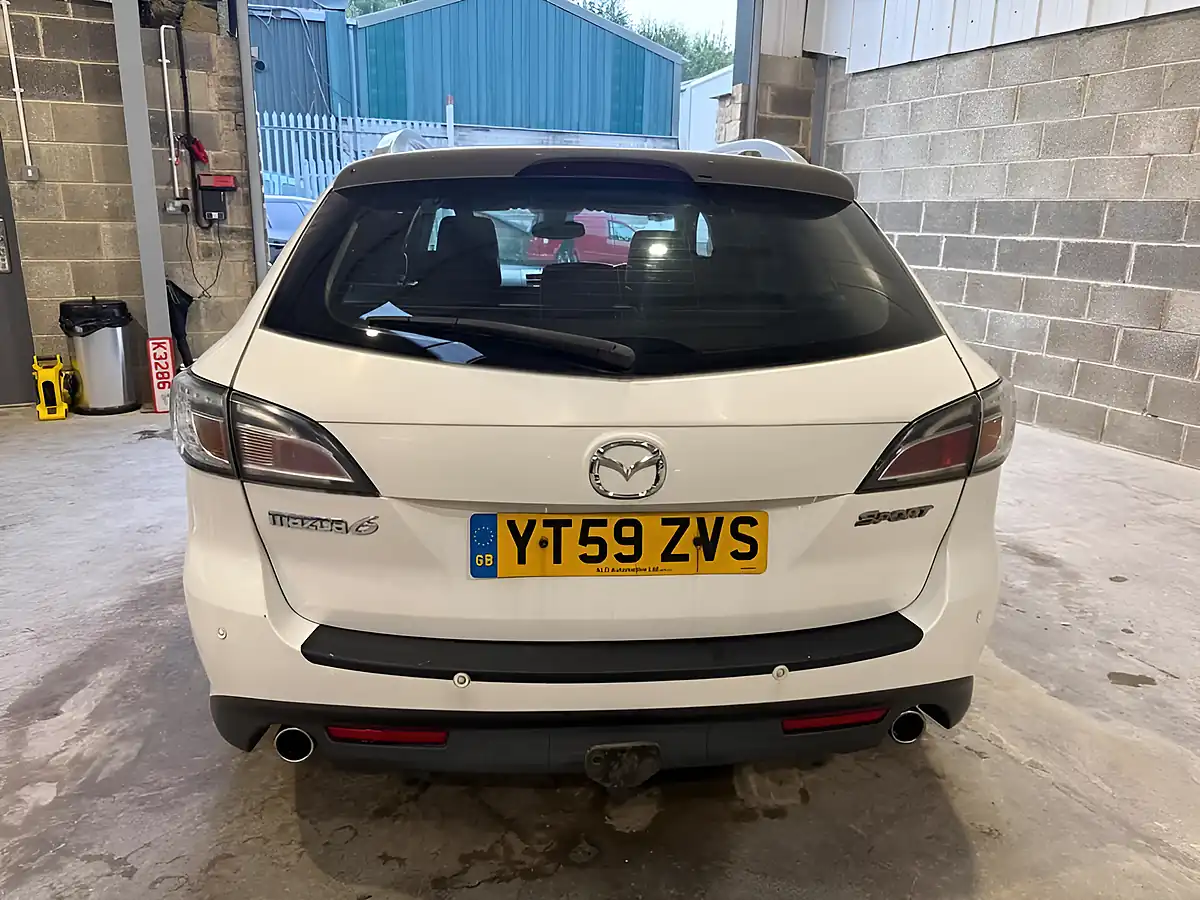 Used 2009 Mazda Mazda6 Sport White - Interior and Exterior details 6