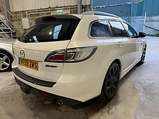 Used 2009 Mazda Mazda6 Sport White - Interior and Exterior details 7