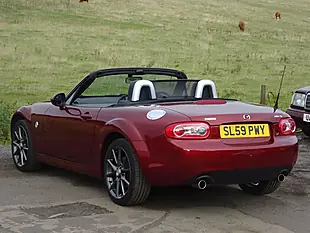 Used 2009 Mazda MX-5 Sport Tech Red - Interior and Exterior details 12