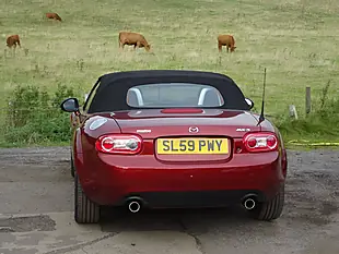 Used 2009 Mazda MX-5 Sport Tech Red - Interior and Exterior details 13