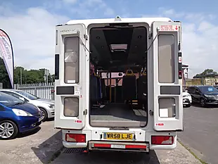 Used 2009 Mercedes-Benz 207 Minibus White - Interior and Exterior details 12