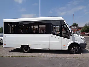 Used 2009 Mercedes-Benz 207 Minibus White - Interior and Exterior details 3