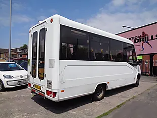 Used 2009 Mercedes-Benz 207 Minibus White - Interior and Exterior details 4
