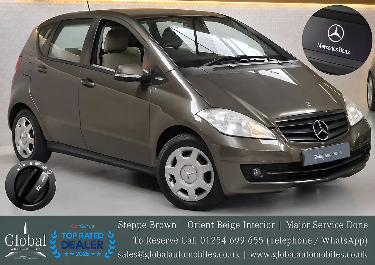 Used 2009 Mercedes-Benz a Class Classic Se Steppe Brown - Interior and Exterior details 3