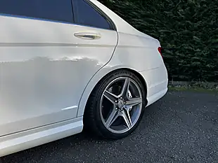 Used 2009 Mercedes-Benz C Class AMG White - Interior and Exterior details 12