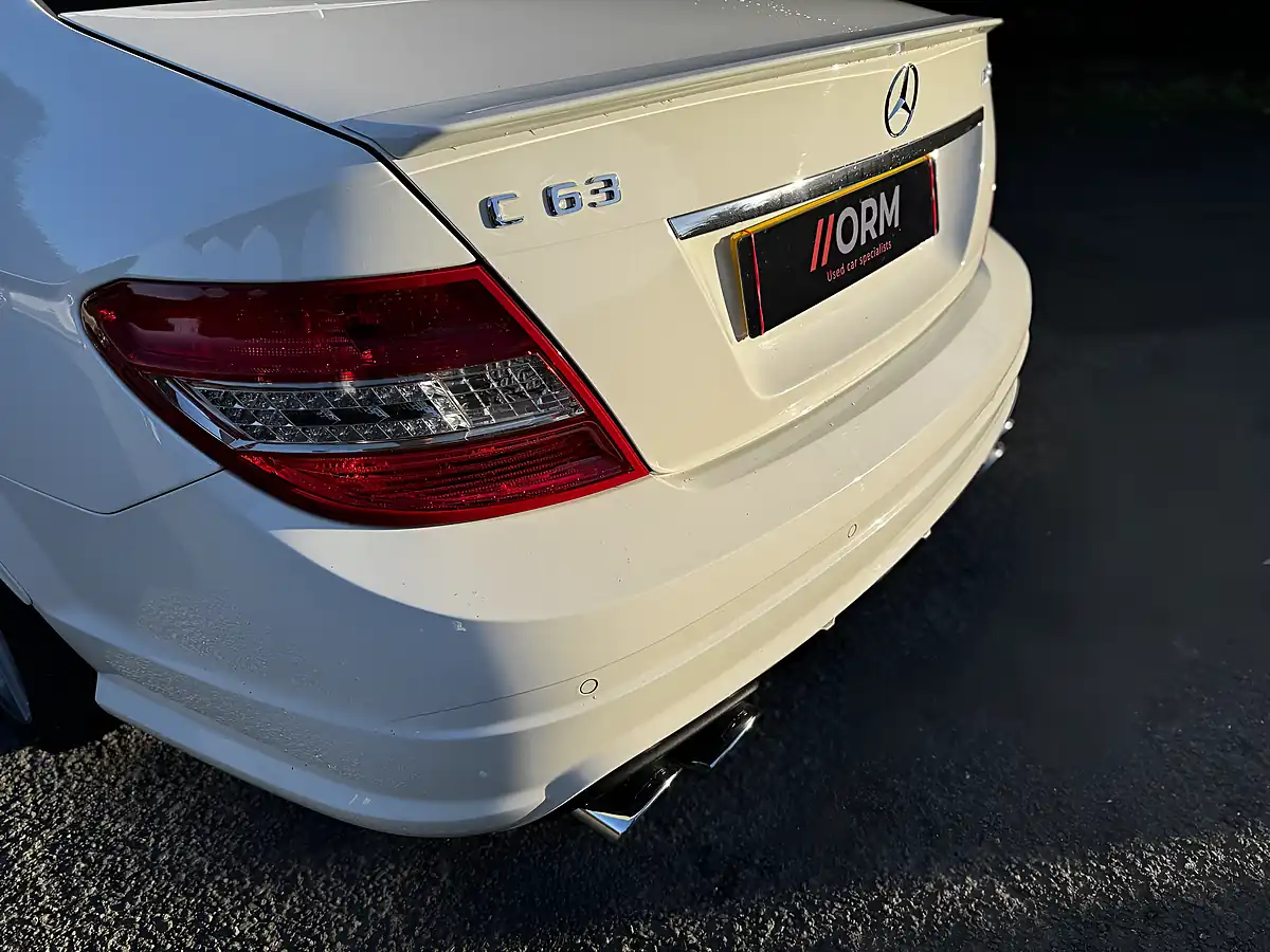 Used 2009 Mercedes-Benz C Class AMG White - Interior and Exterior details 14