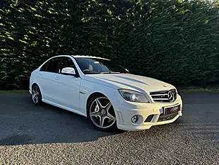 Used 2009 Mercedes-Benz C Class AMG White - Interior and Exterior details 2