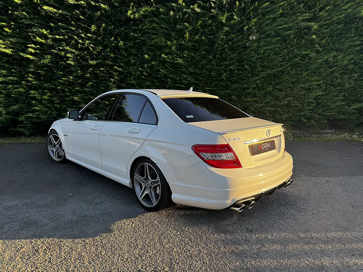 Used 2009 Mercedes-Benz C Class AMG White - Interior and Exterior details 3
