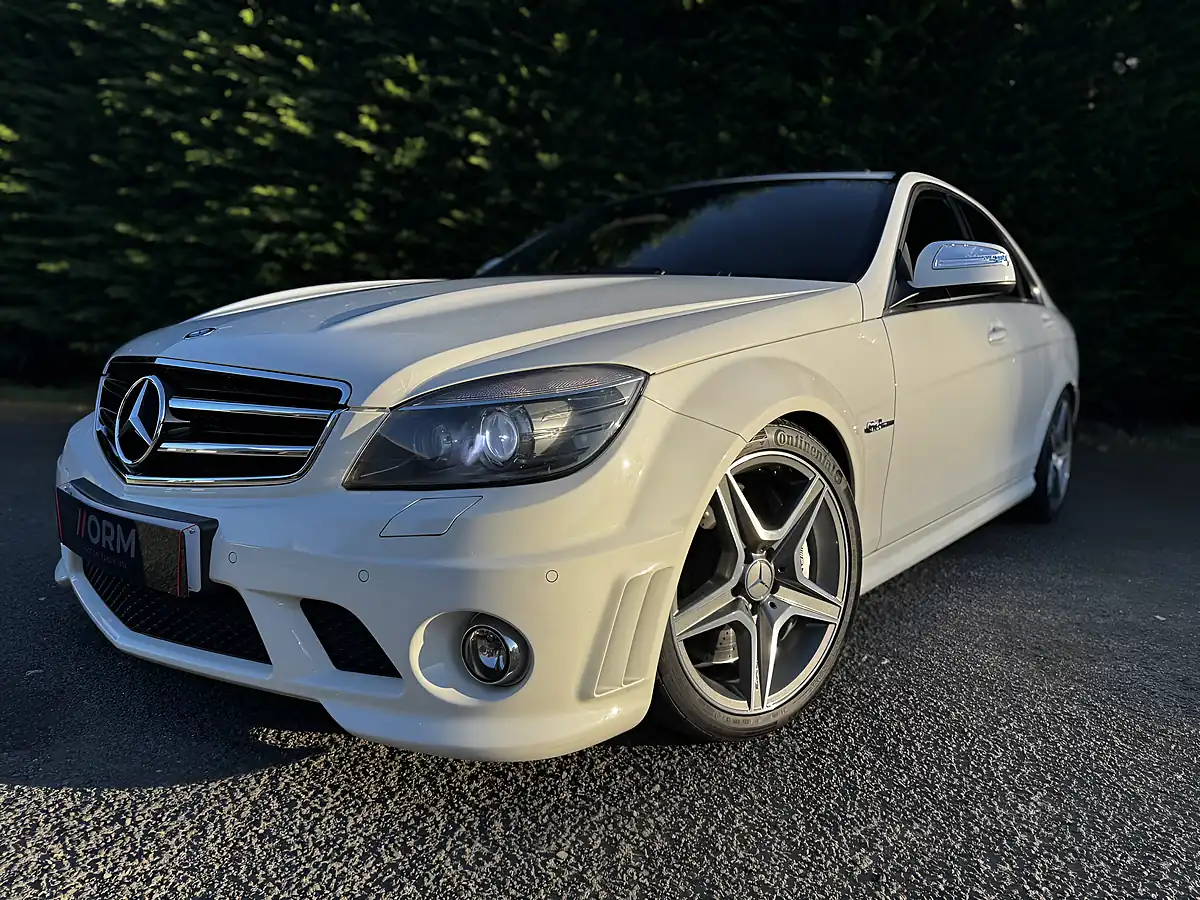 Used 2009 Mercedes-Benz C Class AMG White - Interior and Exterior details 5