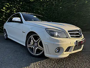 Used 2009 Mercedes-Benz C Class AMG White - Interior and Exterior details 6