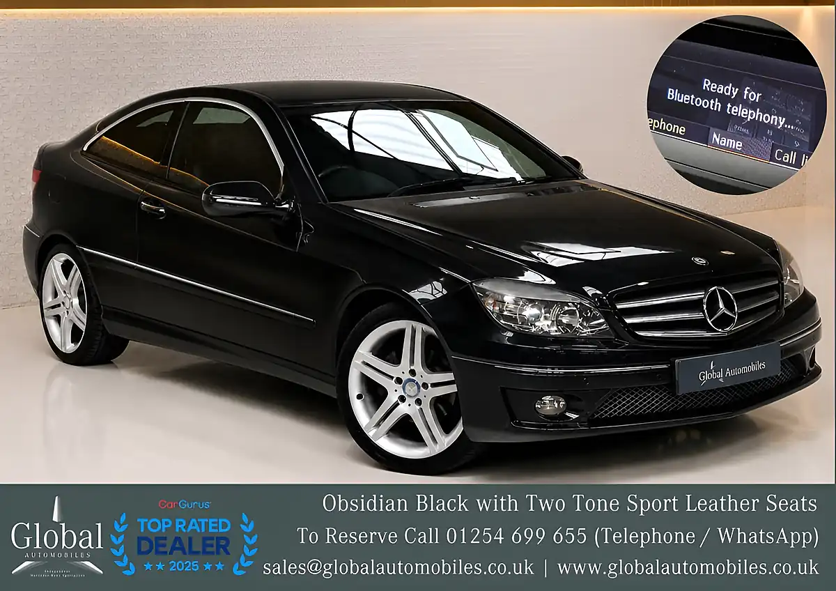 Used 2009 Mercedes-Benz Clc Class Sport Obsidian Black Metallic - Interior and Exterior details 3