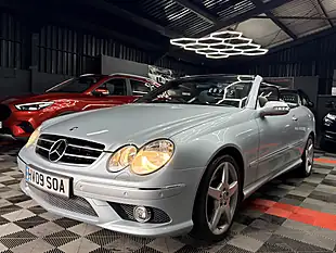 Used 2009 Mercedes-Benz Clk Sport Silver - Interior and Exterior details 4