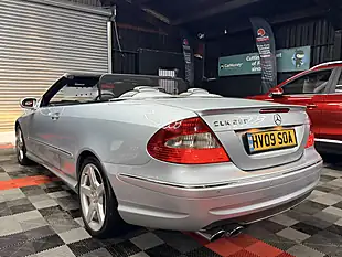 Used 2009 Mercedes-Benz Clk Sport Silver - Interior and Exterior details 6