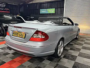 Used 2009 Mercedes-Benz Clk Sport Silver - Interior and Exterior details 7