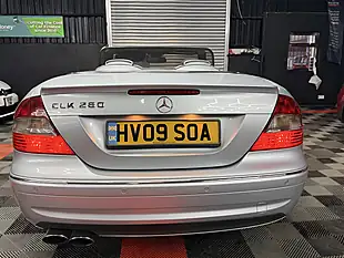 Used 2009 Mercedes-Benz Clk Sport Silver - Interior and Exterior details 9