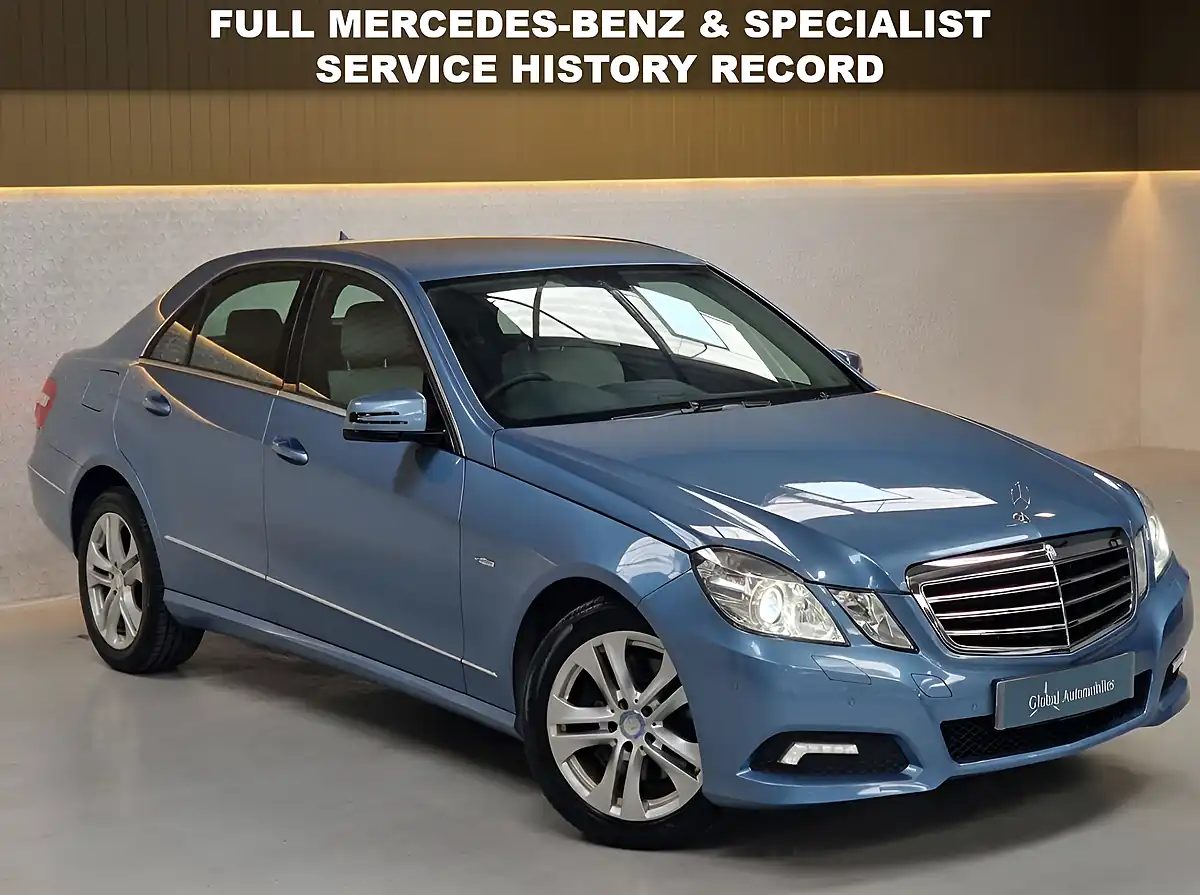 Used 2009 Mercedes-Benz E-Class Avantgarde Indigolite Blue - Interior and Exterior details 3