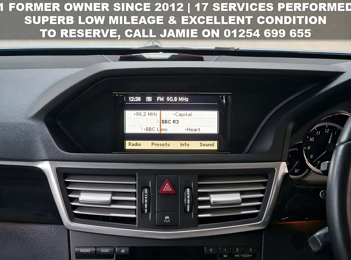 Used 2009 Mercedes-Benz E-Class Avantgarde Indigolite Blue - Interior and Exterior details 4