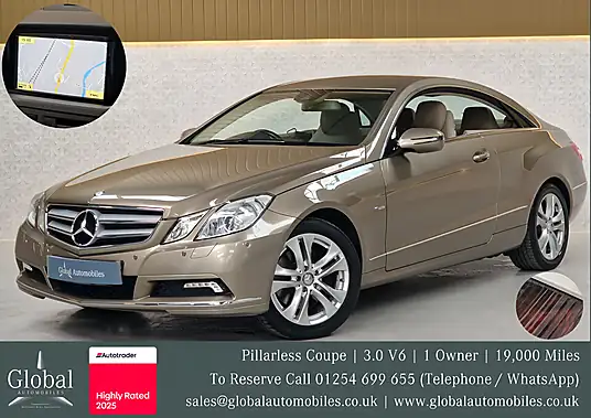 2009 Mercedes-Benz E-Class E350 CDI SE Coupe