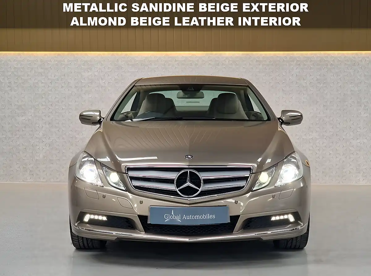 Used 2009 Mercedes-Benz E-Class Se Sanidine Beige Metallic - Interior and Exterior details 4