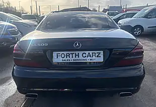 Used 2009 Mercedes-Benz Sl Convertible Black - Interior and Exterior details 15