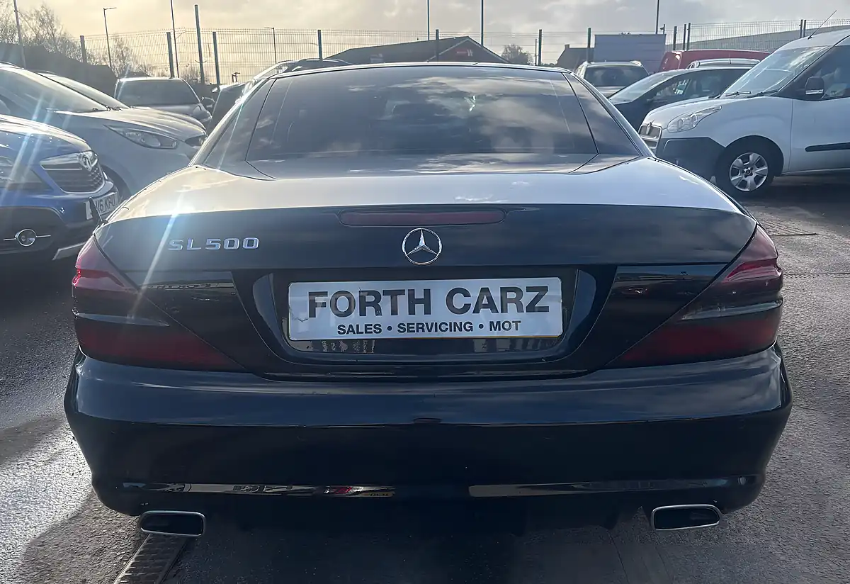 Used 2009 Mercedes-Benz Sl Convertible Black - Interior and Exterior details 15
