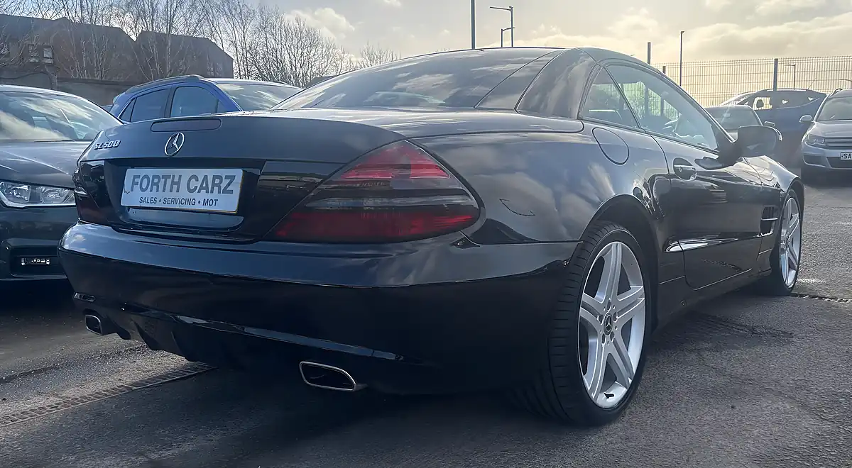 Used 2009 Mercedes-Benz Sl Convertible Black - Interior and Exterior details 16