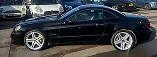 Used 2009 Mercedes-Benz Sl Convertible Black - Interior and Exterior details 3