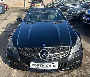 Used 2009 Mercedes-Benz Sl Convertible Black - Interior and Exterior details 9