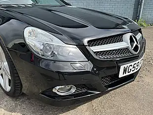 Used 2009 Mercedes-Benz Sl Convertible Black - Interior and Exterior details 13