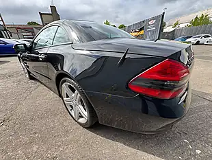 Used 2009 Mercedes-Benz Sl Convertible Black - Interior and Exterior details 16
