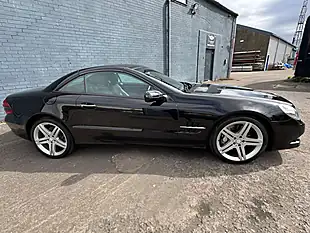 Used 2009 Mercedes-Benz Sl Convertible Black - Interior and Exterior details 2