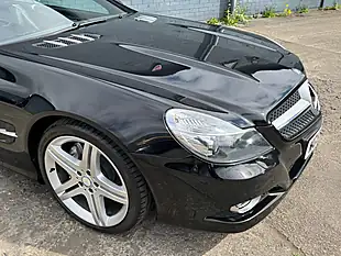 Used 2009 Mercedes-Benz Sl Convertible Black - Interior and Exterior details 3