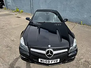 Used 2009 Mercedes-Benz Sl Convertible Black - Interior and Exterior details 8
