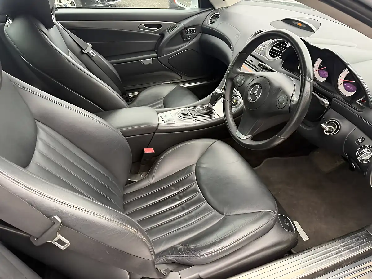 Used 2009 Mercedes-Benz Sl SL350 Convertible Silver - Interior and Exterior details 10