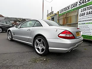 Used 2009 Mercedes-Benz Sl SL350 Convertible Silver - Interior and Exterior details 19