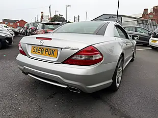 Used 2009 Mercedes-Benz Sl SL350 Convertible Silver - Interior and Exterior details 2