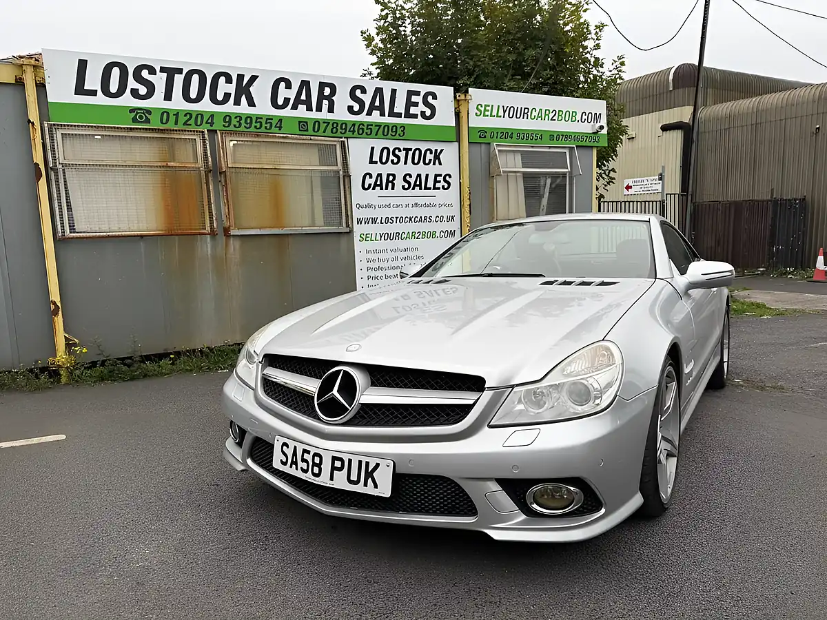 Used 2009 Mercedes-Benz Sl SL350 Convertible Silver - Interior and Exterior details 20