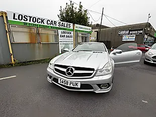 Used 2009 Mercedes-Benz Sl SL350 Convertible Silver - Interior and Exterior details 3