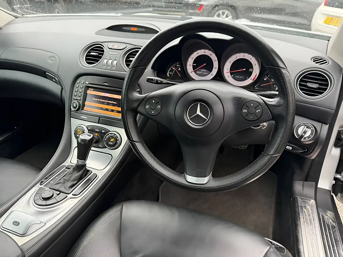 Used 2009 Mercedes-Benz Sl SL350 Convertible Silver - Interior and Exterior details 4