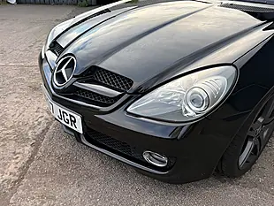 Used 2009 Mercedes-Benz Slk 200 Black - Interior and Exterior details 13