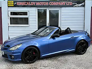 Used 2009 Mercedes-Benz Slk 2dr Tip Auto Blue - Interior and Exterior details 2