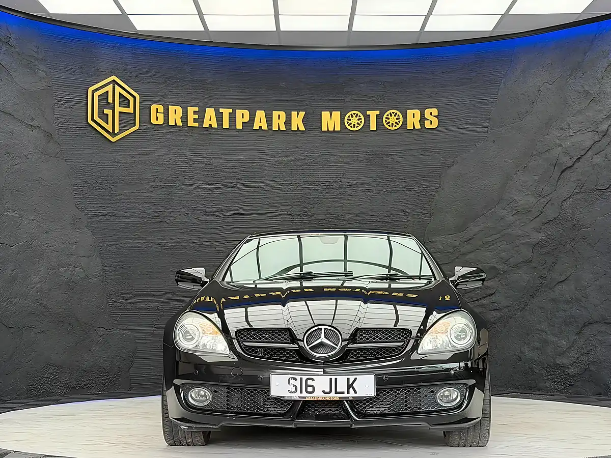 Used 2009 Mercedes-Benz Slk SLK200K Black - Interior and Exterior details 10