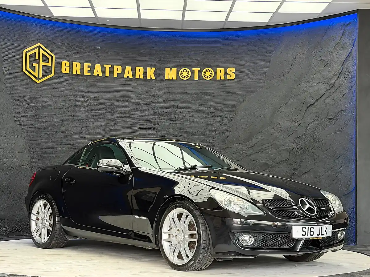 Used 2009 Mercedes-Benz Slk SLK200K Black - Interior and Exterior details 11
