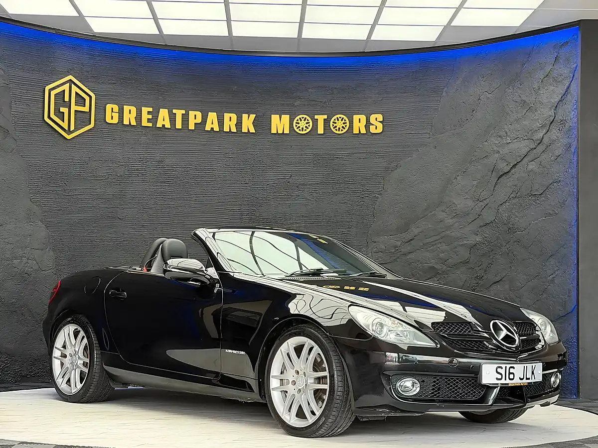 Used 2009 Mercedes-Benz Slk SLK200K Black - Interior and Exterior details 3