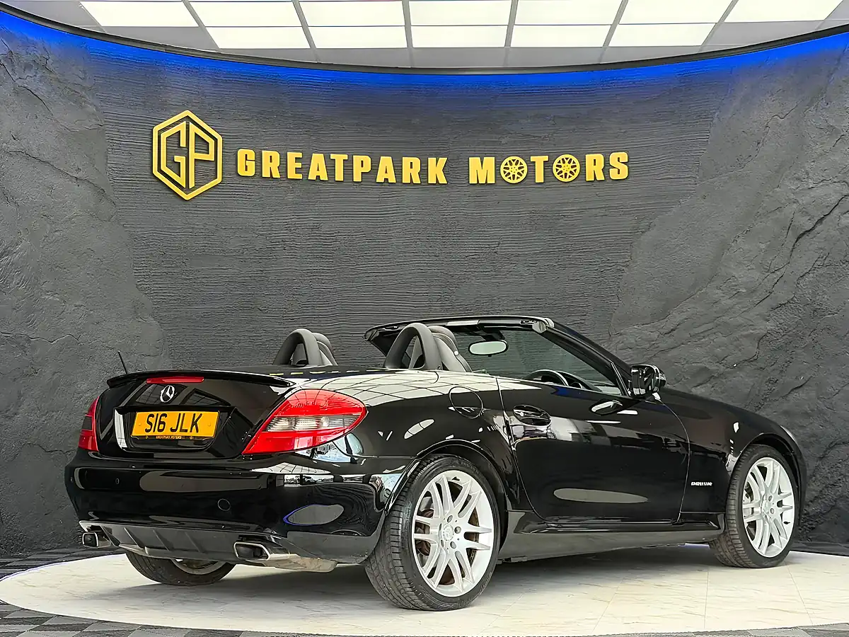 Used 2009 Mercedes-Benz Slk SLK200K Black - Interior and Exterior details 5