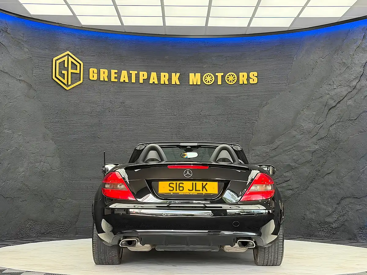 Used 2009 Mercedes-Benz Slk SLK200K Black - Interior and Exterior details 6