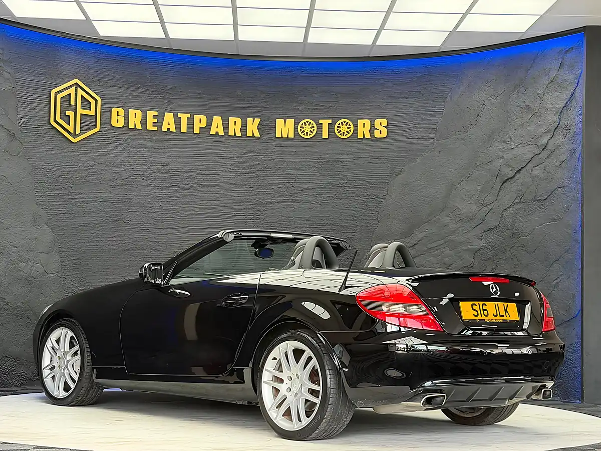 Used 2009 Mercedes-Benz Slk SLK200K Black - Interior and Exterior details 7