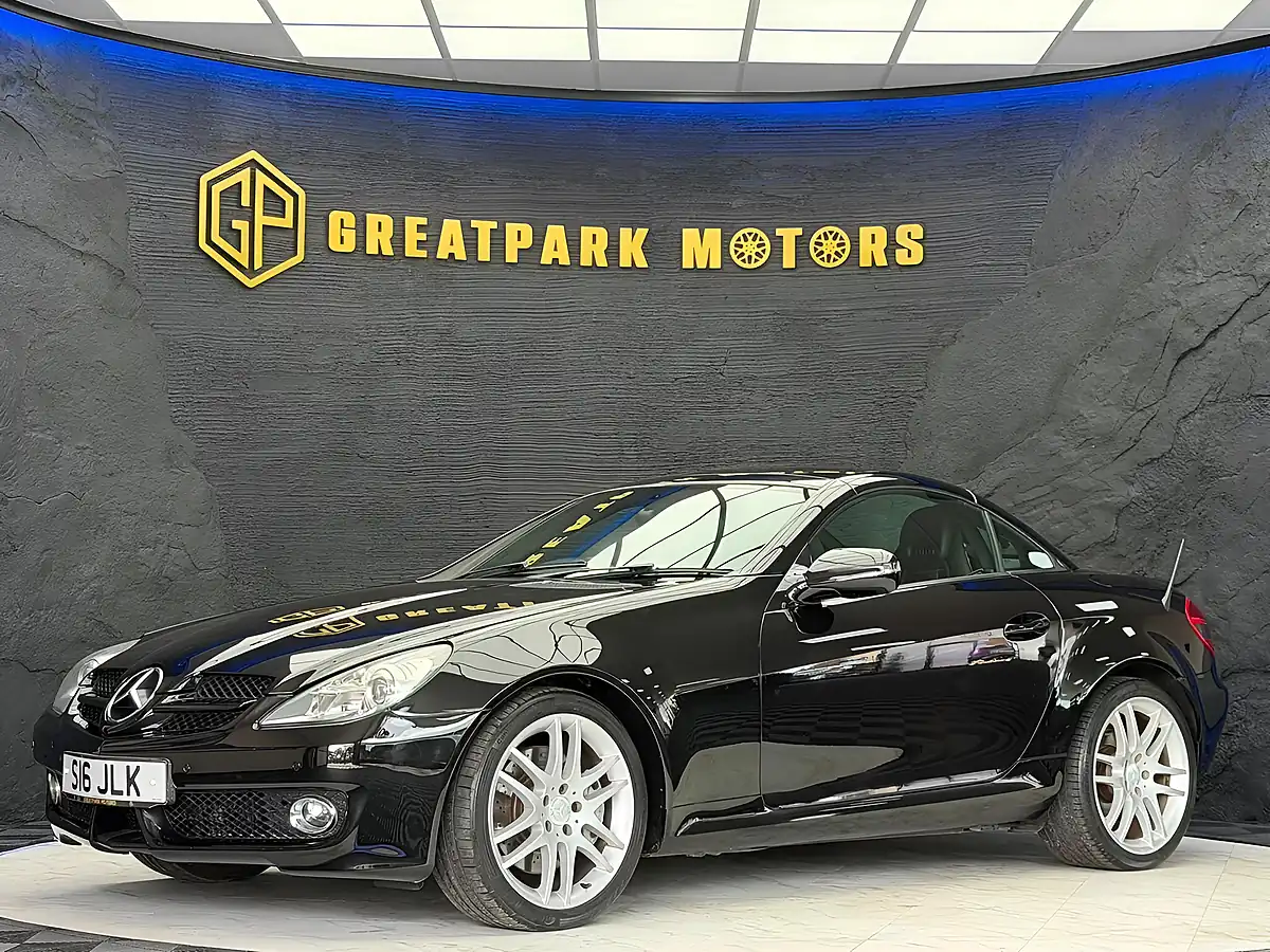 Used 2009 Mercedes-Benz Slk SLK200K Black - Interior and Exterior details 9