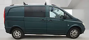 Used 2009 Mercedes-Benz Vito Compact Panel Van Green - Interior and Exterior details 3