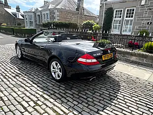 Used 2009 Mercedes Sl Convertible Black - Interior and Exterior details 13